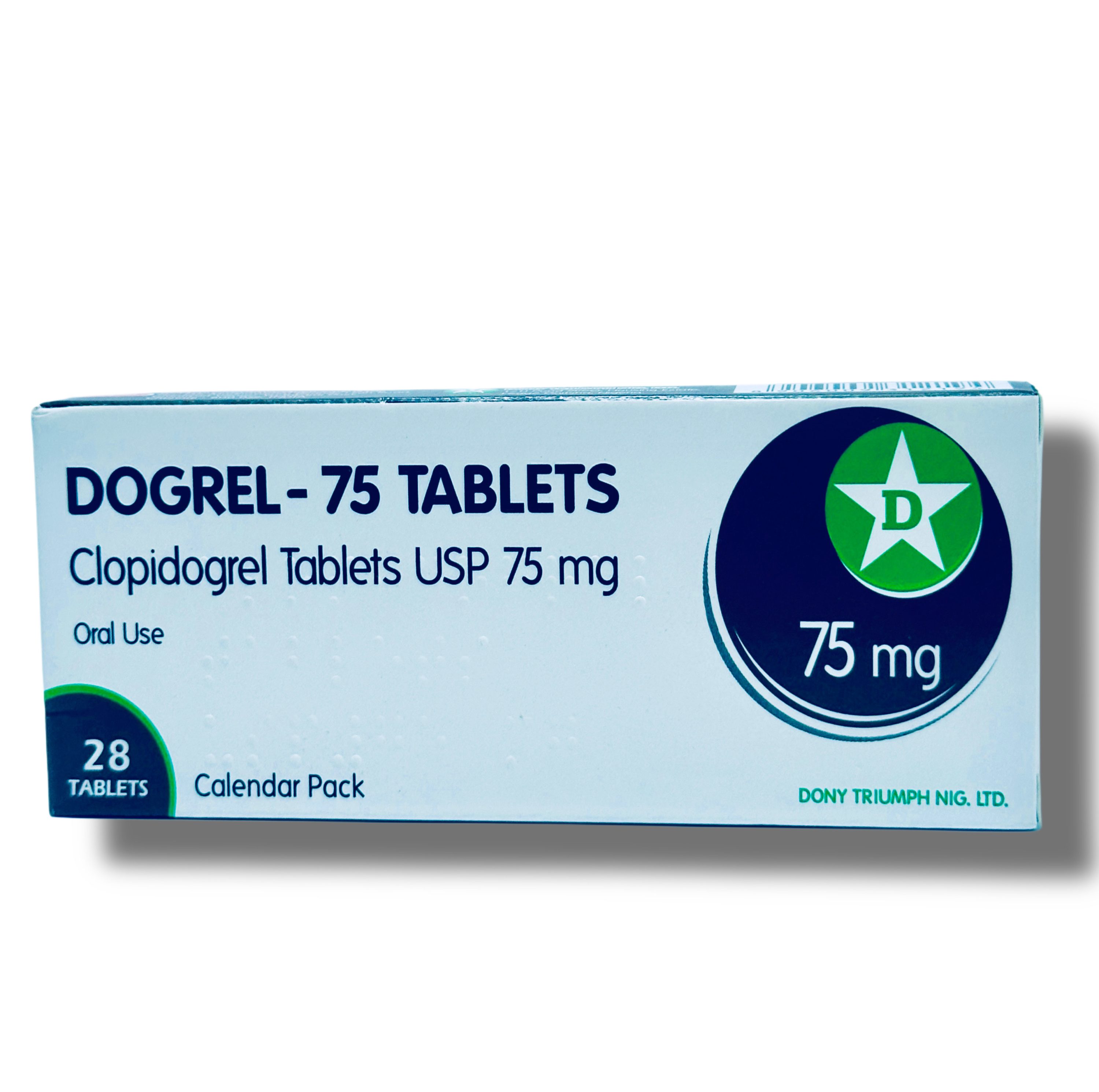 Dogrel 75mg Tablet (Clopidogrel) x28