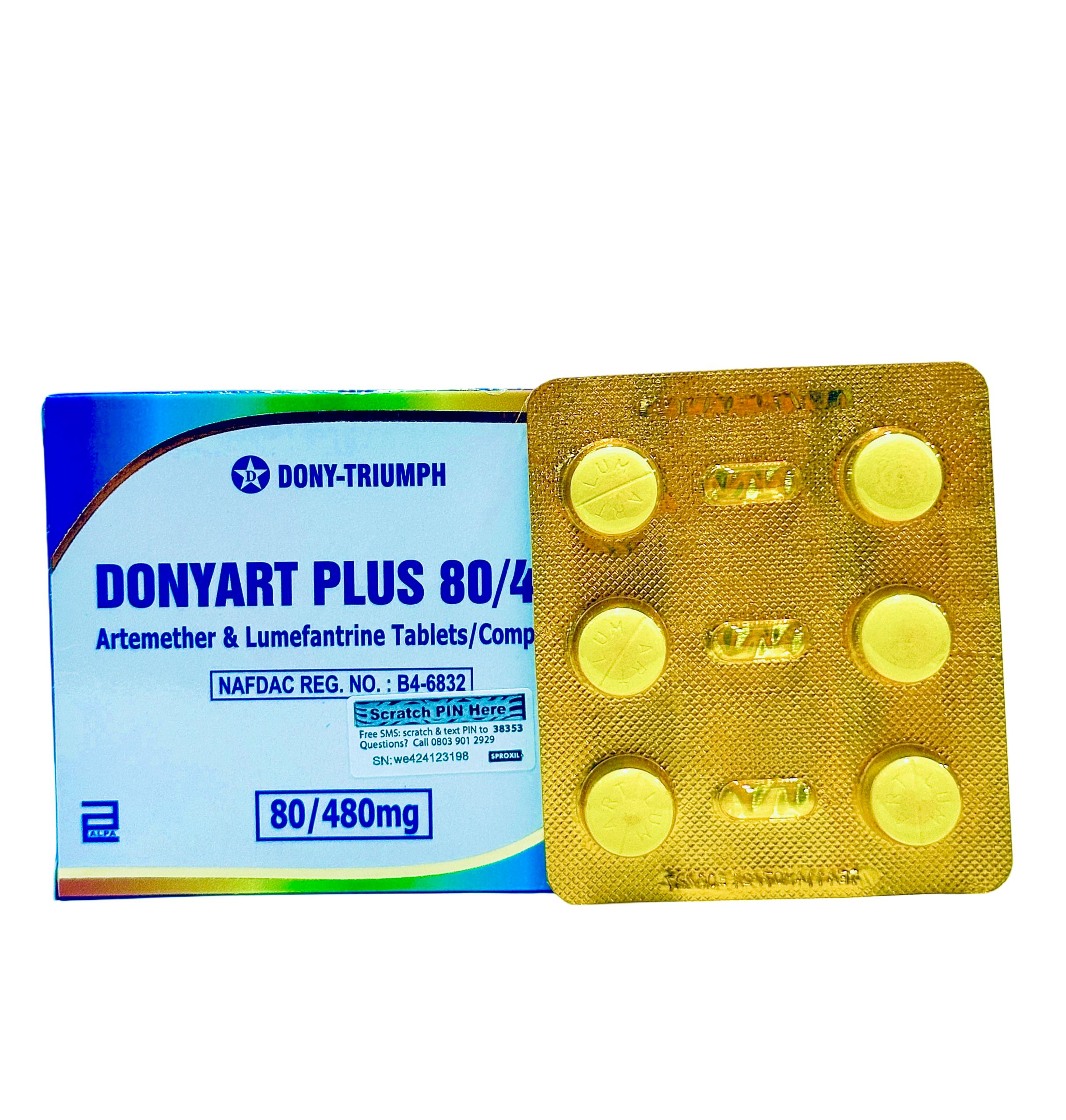 DonyArt Plus 80/480 Tablets x6