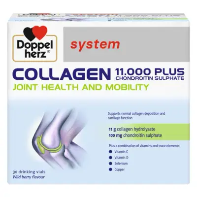 Doppel Herz System Collagen 11,000 Plus 30 Vials