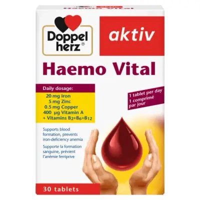 Doppelherz Aktiv Haemo Vital 30 Tablets