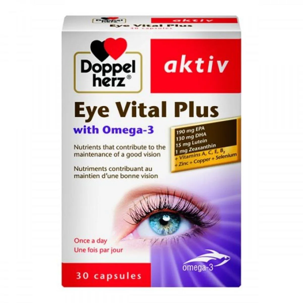 Doppelherz Eye Vital Plus, 30 Capsules
