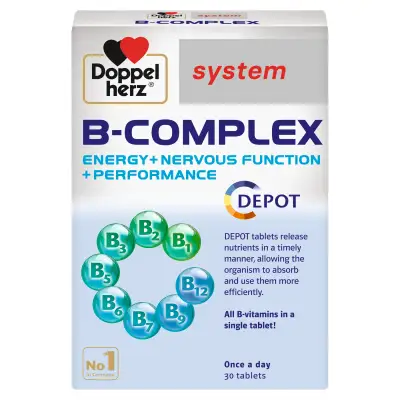 Doppelherz System B Complex 30 Tablets