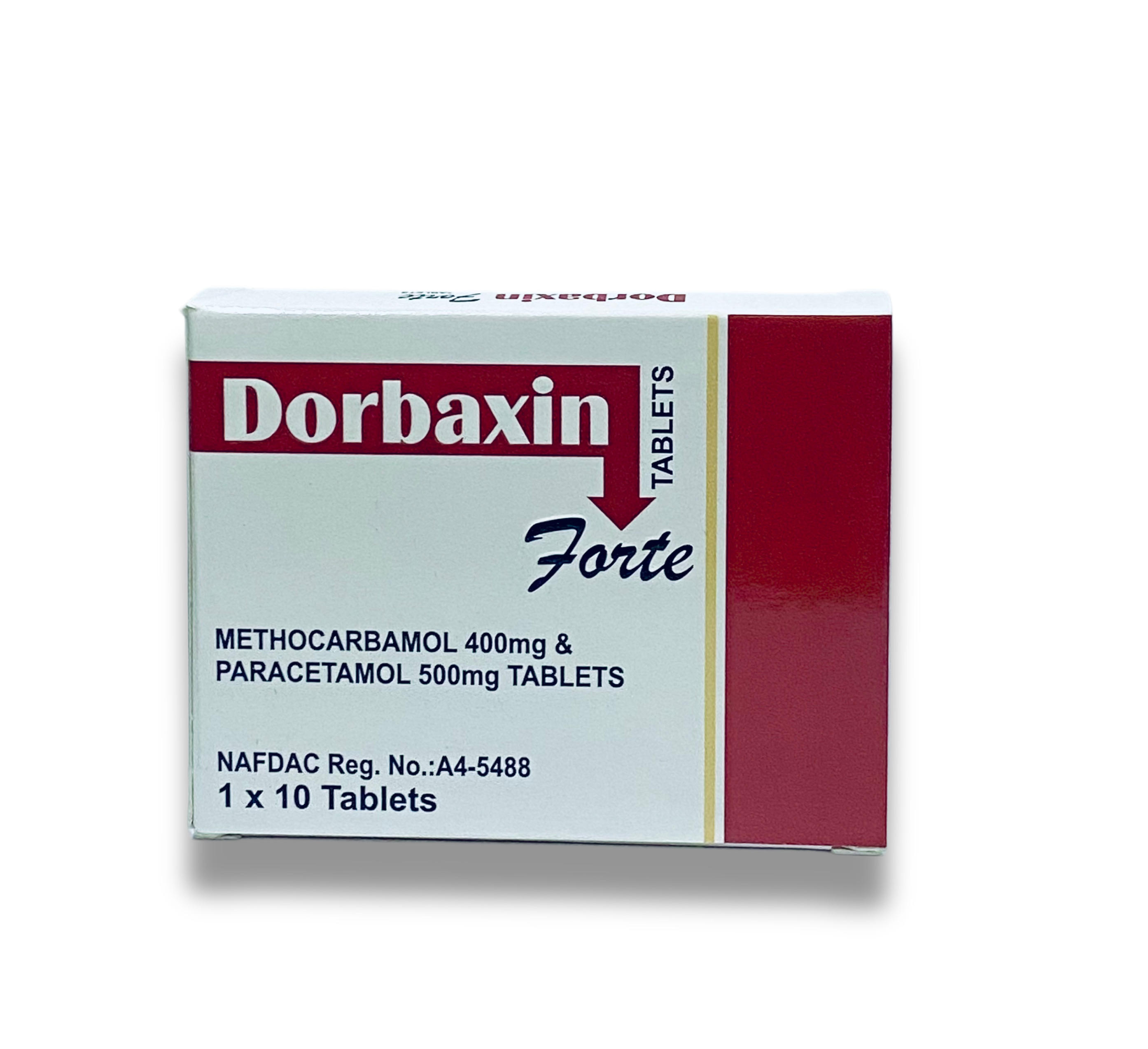 Dorbaxin Forte Tablet (Methocarbamol) x10