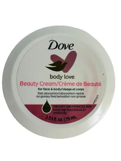 Dove Body Love Beauty Cream (Face and Body) 75ml