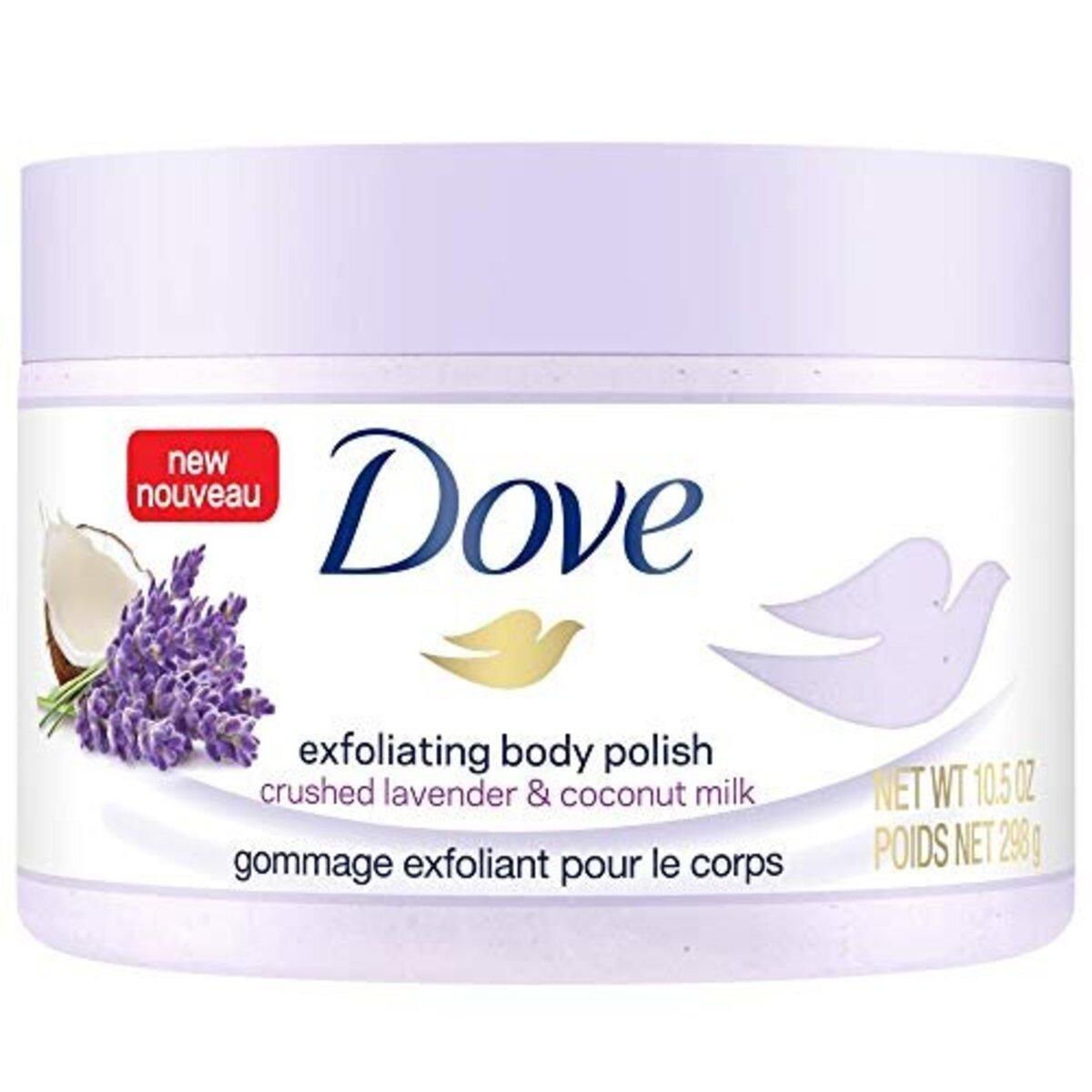 Dove Exfoliating Body Polish Crushed Lavender and Coconut Milk