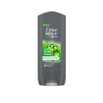 DOVE MEN CARE BODY WASH - EXTRA FRESH 400ML
