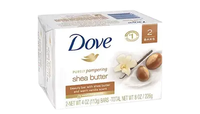 DOVE PURELY PAMPERING SHEA BUTTER BAR SOAP 113G