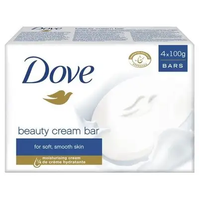 DOVE SOAP BEAUTY CREAM BAR X 4