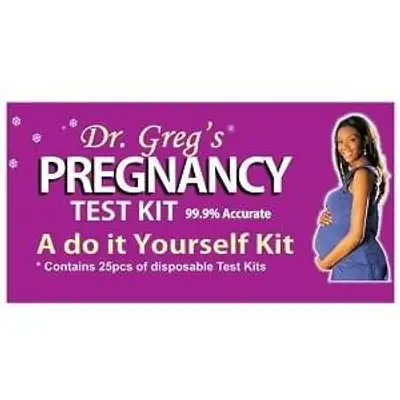 Dr Greg's pregnancy test kit