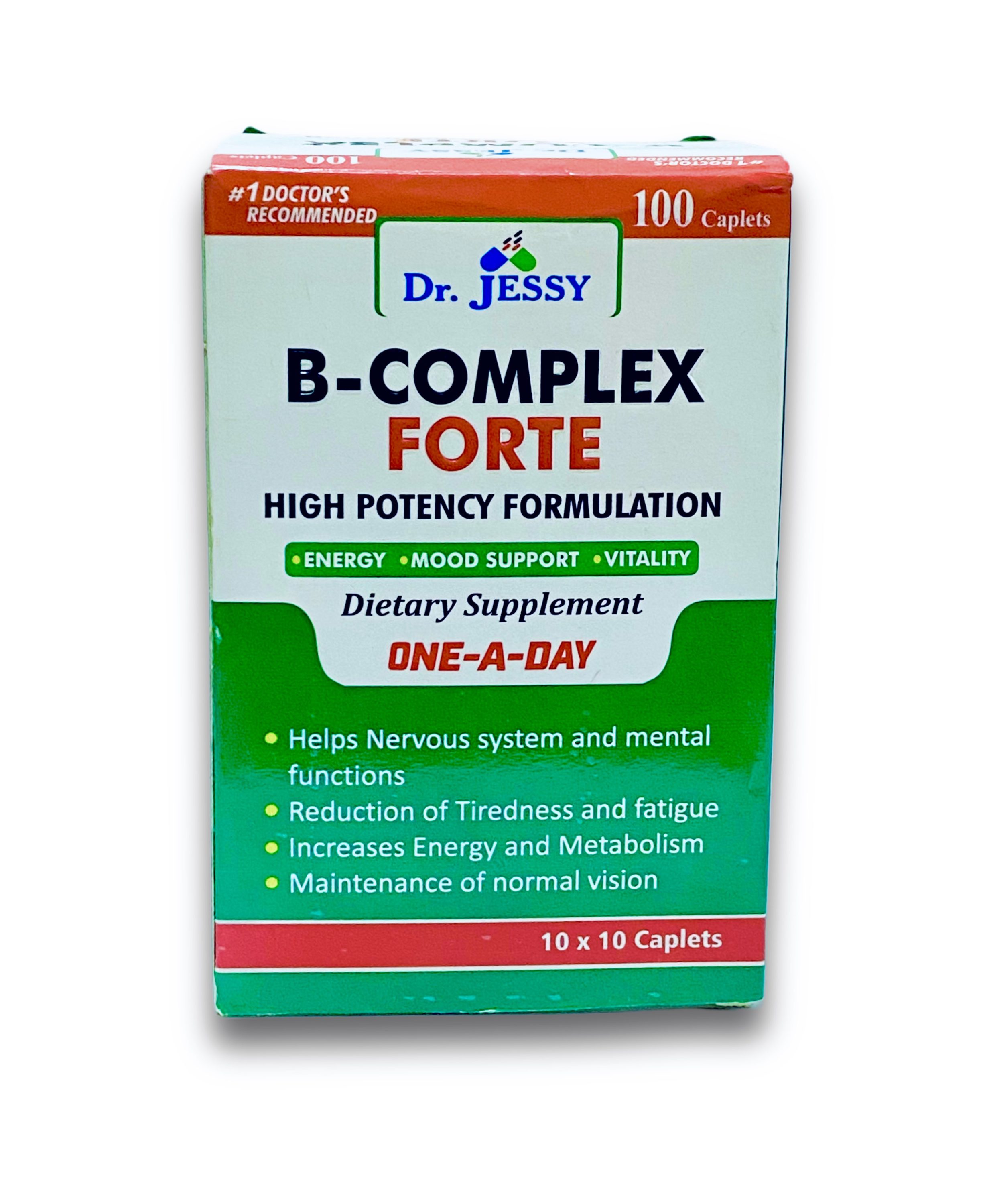 Dr Jessy B-Complex Forte Caplet x100