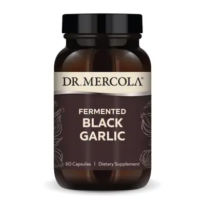 Dr Mercola Fermented Black Garlic 60 capsules