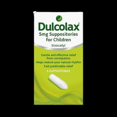 Ducolax 5mg Suppositories For Children