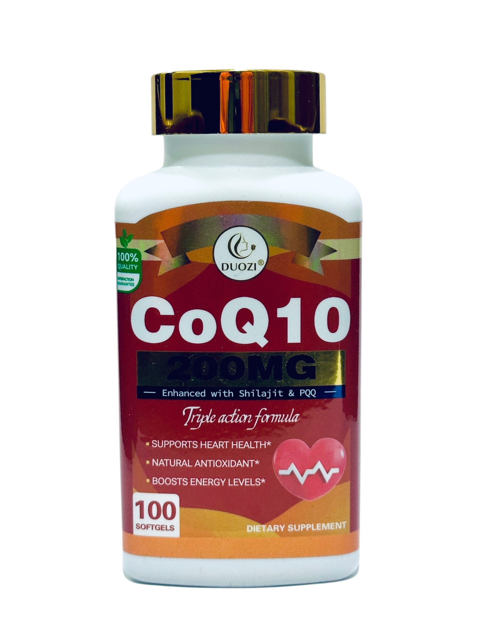 Duozi CoQ10 200mg Tablet (Triple Action Formula) x100