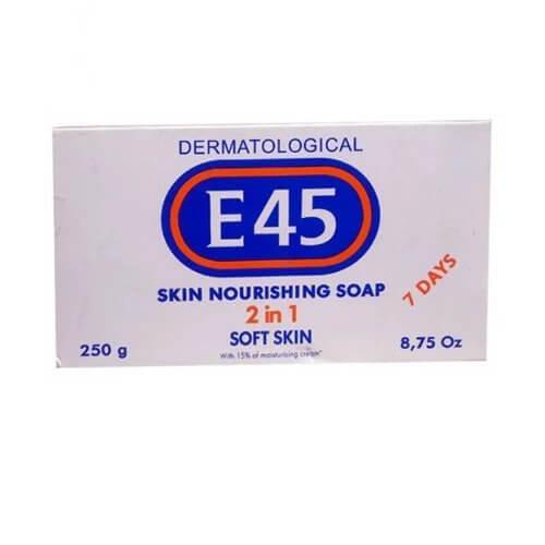 E45 Skin Nourishing Soap (2 - In - 1 Soft Skin) - 250g