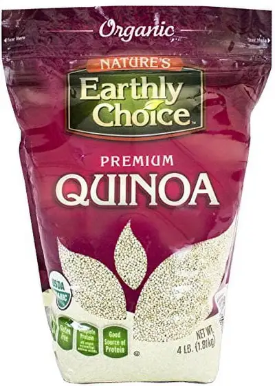 EARTHLY CHOICE ORGANIC QUINOA - 2LB