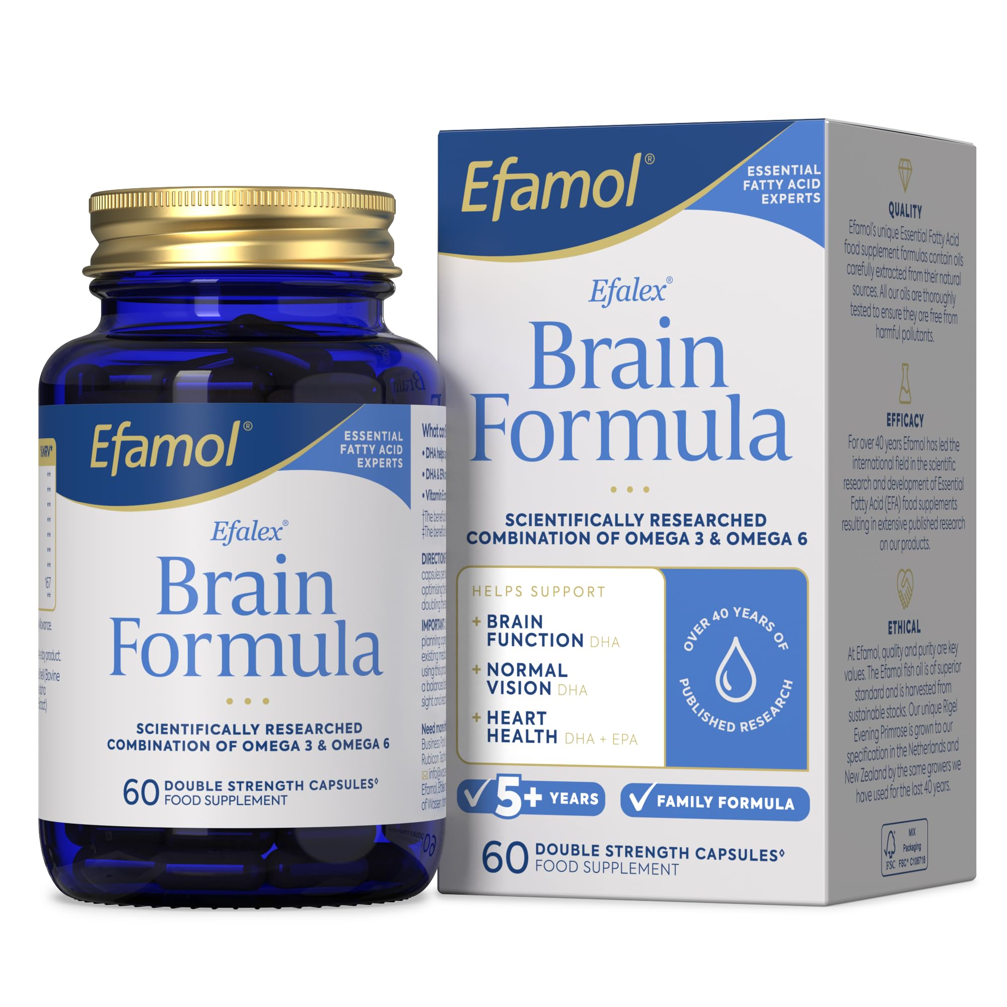 Efamol Brain Formula Caps X60