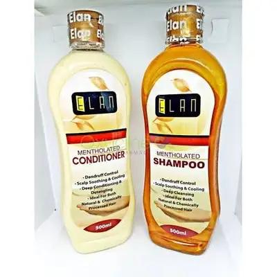 Elan Mentholated Shampoo & Conditioner Duo (500ml)