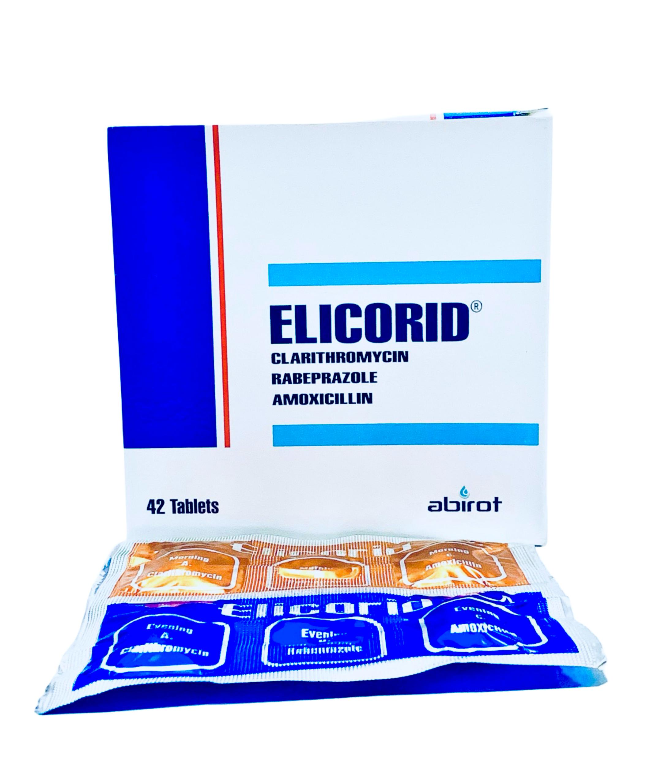 Elicorid Tablet Pack (7 Days Treatment) x42