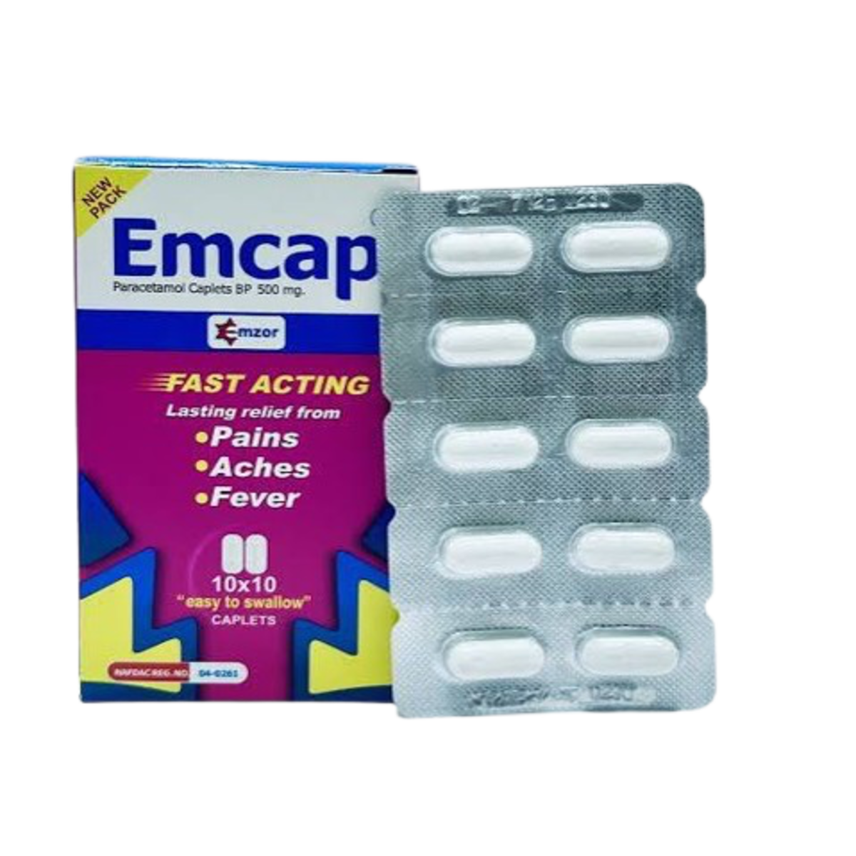 Emcap Tablets 100 Tablets Pain