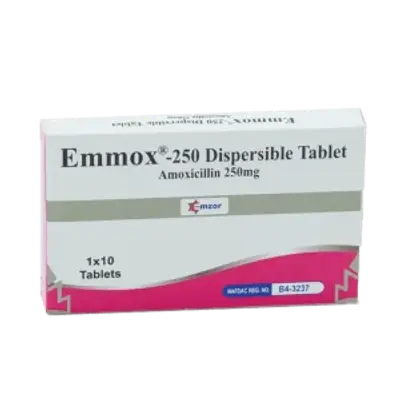 EMMOX AMOXICILLIN DISPERSIBLE TABLET 250mg