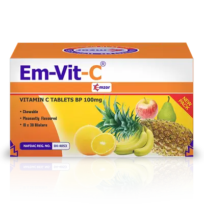 EMVITE C COLOURED X 100