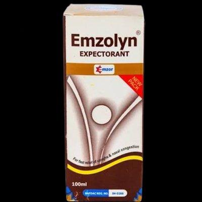 Emzolyn Expectorant 100ml Cough and