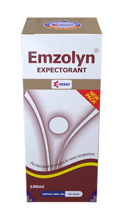 EMZOLYN EXPECTORANT ADULT SYRUP