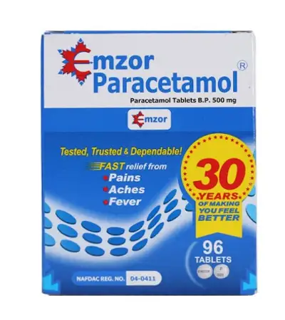 Emzor Paracetamol 500mg sachet
