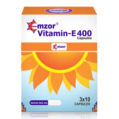 EMZOR VITAMINE E 400MG