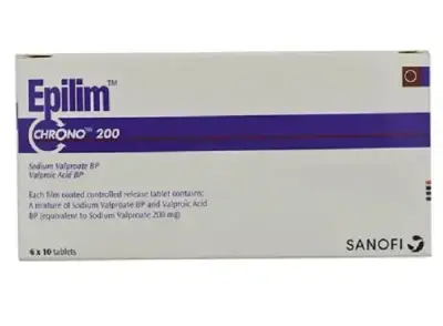 Epilim Chrono 200mg 60 Tablets