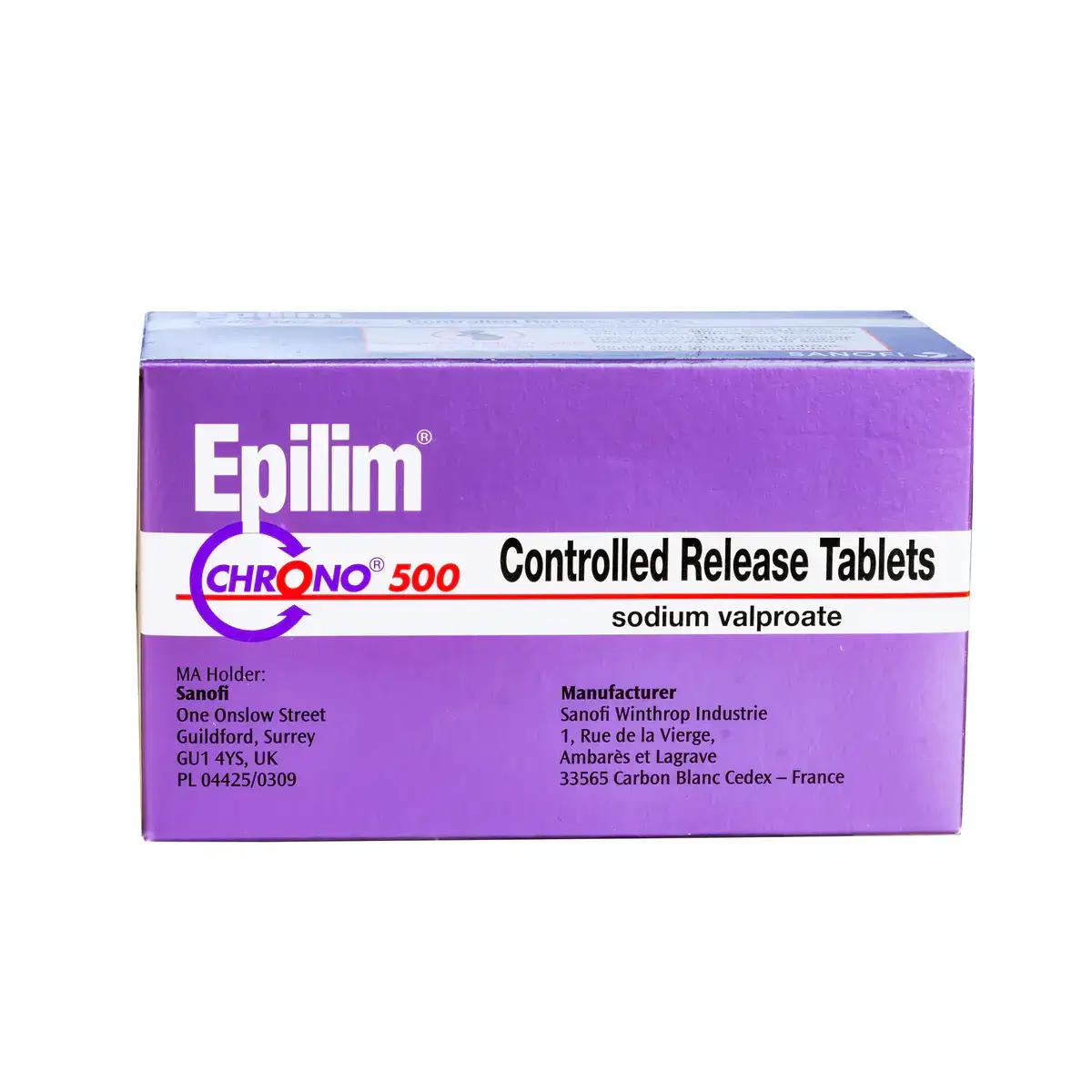Epilim Chrono 500mg (Sodium Valproate) x100