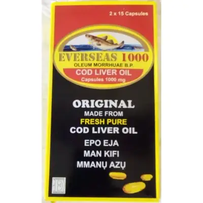 EPOEJA 1000 Cod Liver Oil 30 Capsules