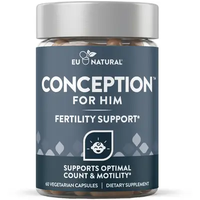 Eu Natural Conception For Him 60 Veg Caps
