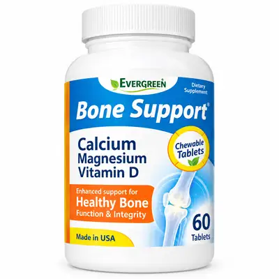 EVERGREEN BONE SUPPORT 60 TABS