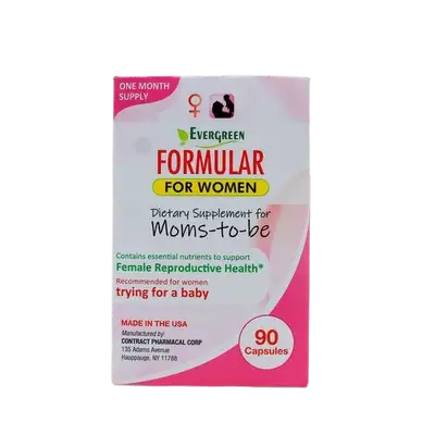 EVERGREEN FORMULA FOR WOMEN X 90 CAPS