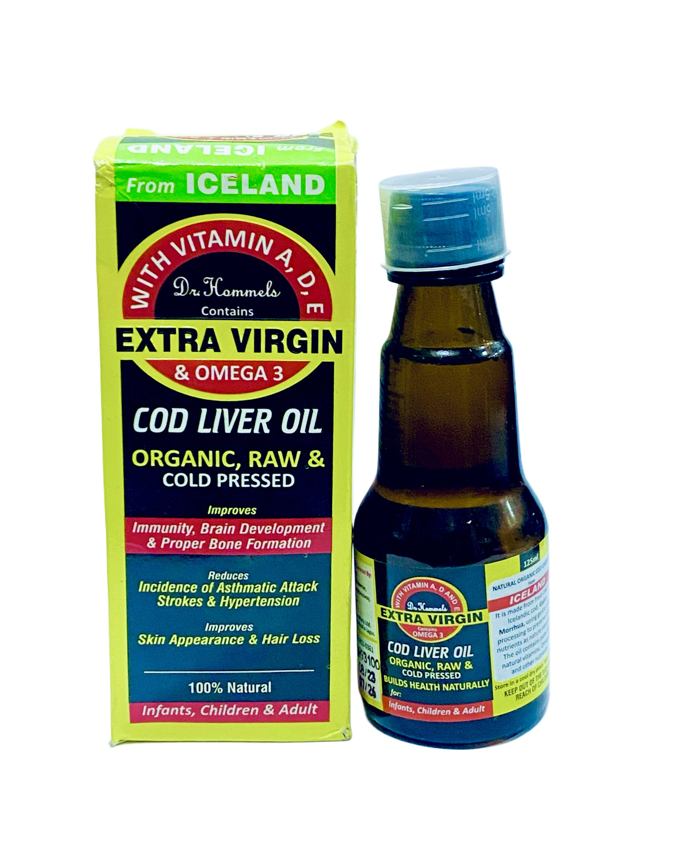 Extra Virgin Cod Liver Oil 150ml