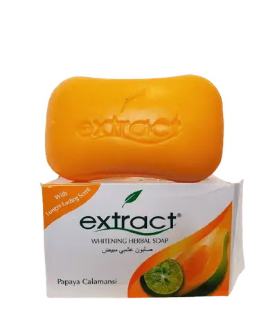 Extract Whitening Herbal Soap (Papaya & Calamansi) 125g