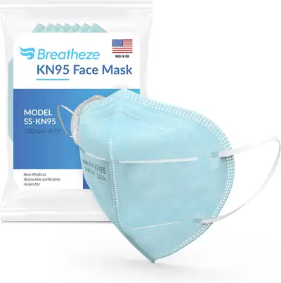 FACE MASK BLUE BY 10