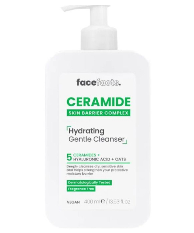 Facefacts Ceramide Hydrating Gentle Cleanser 400ml