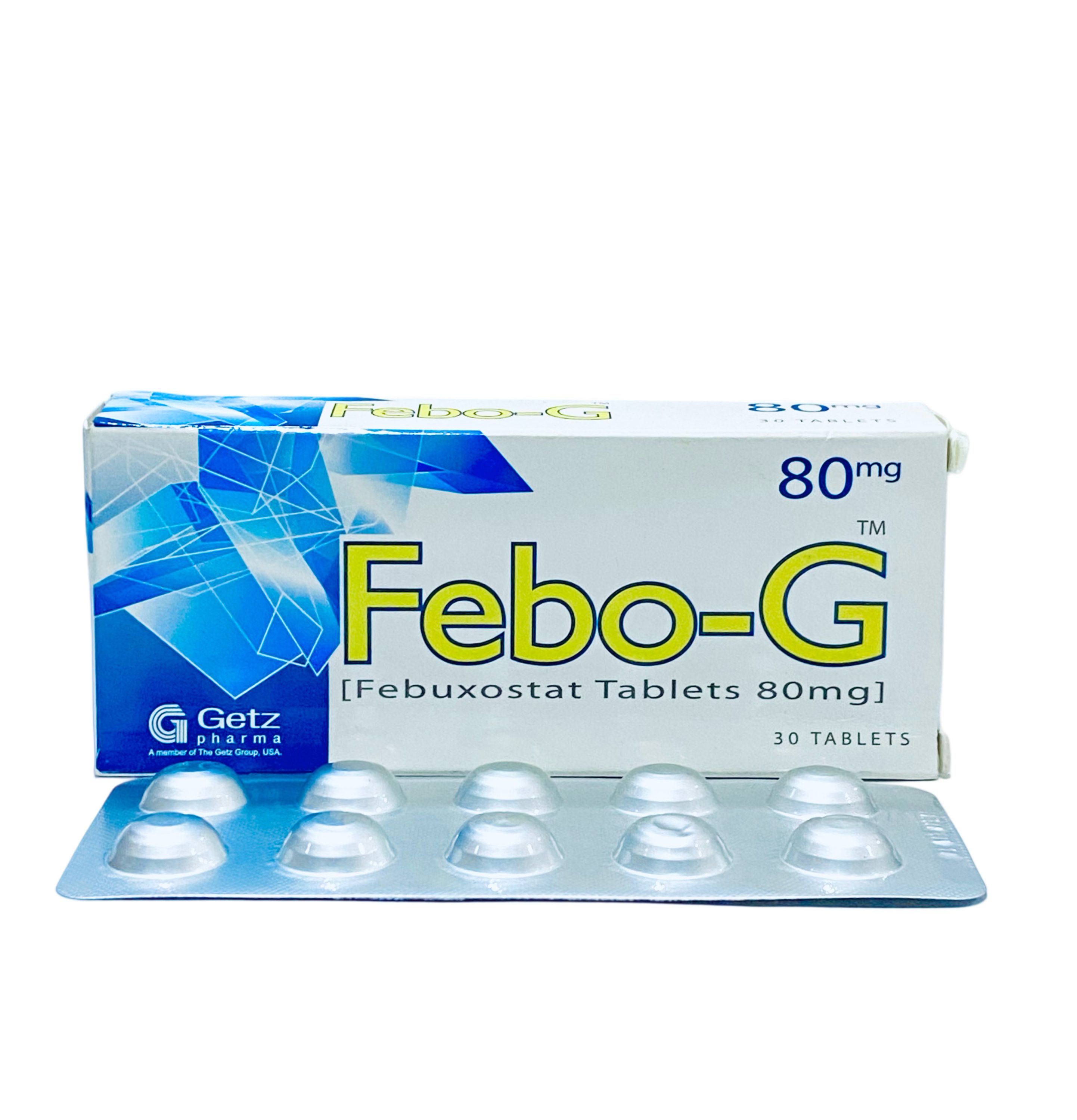Febo G 80mg Tablet (Febuxostat) x30