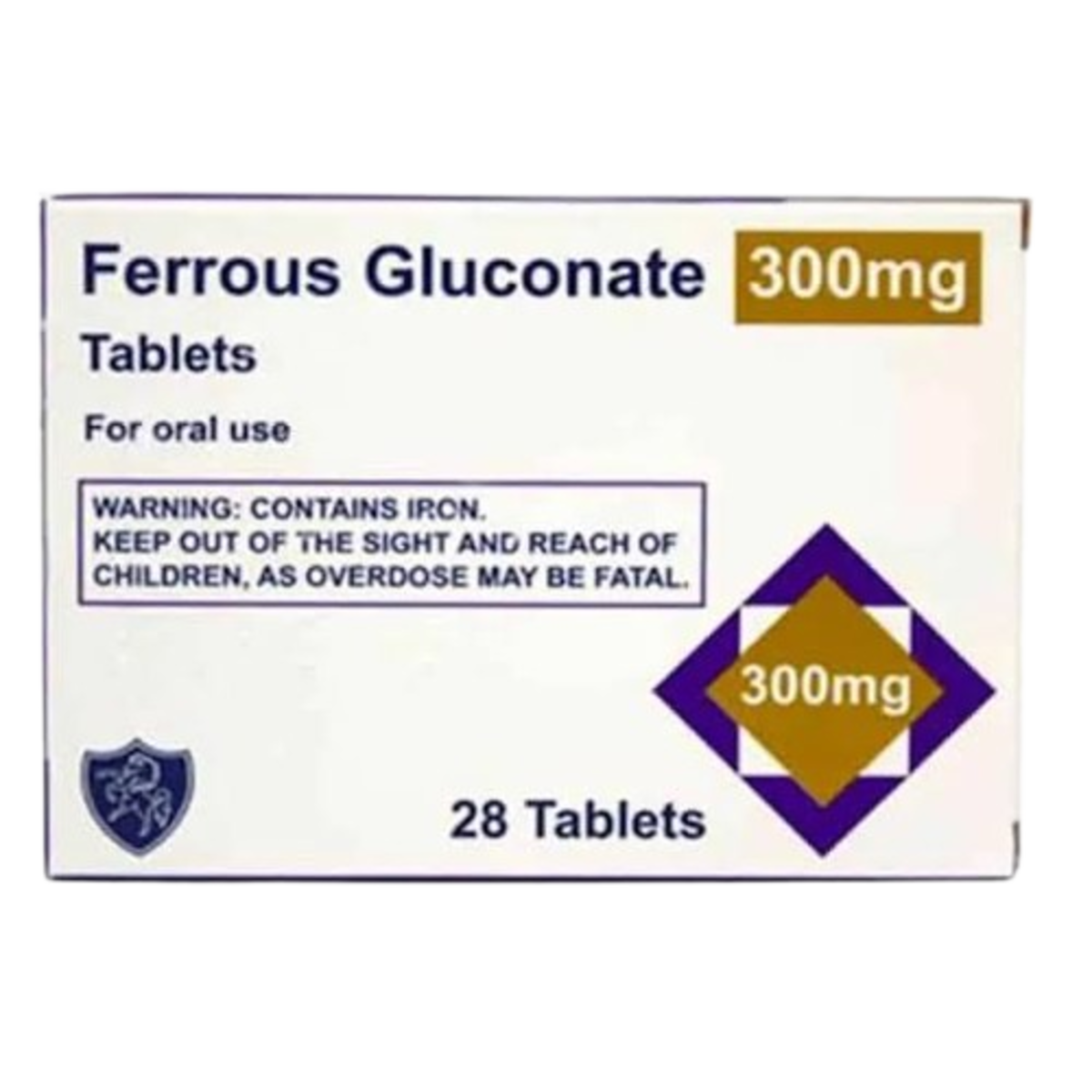 Ferrous Gluconate 300mg Tabs 28 Tablets