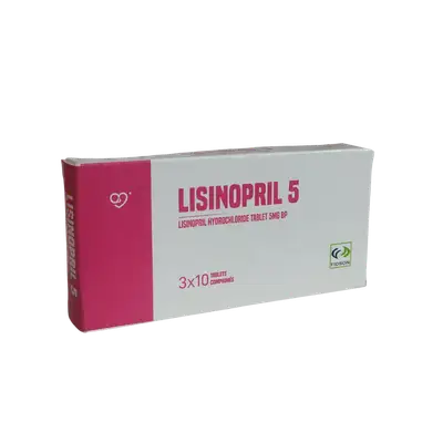 Fidson Lisinopril 5mg 30 tabs