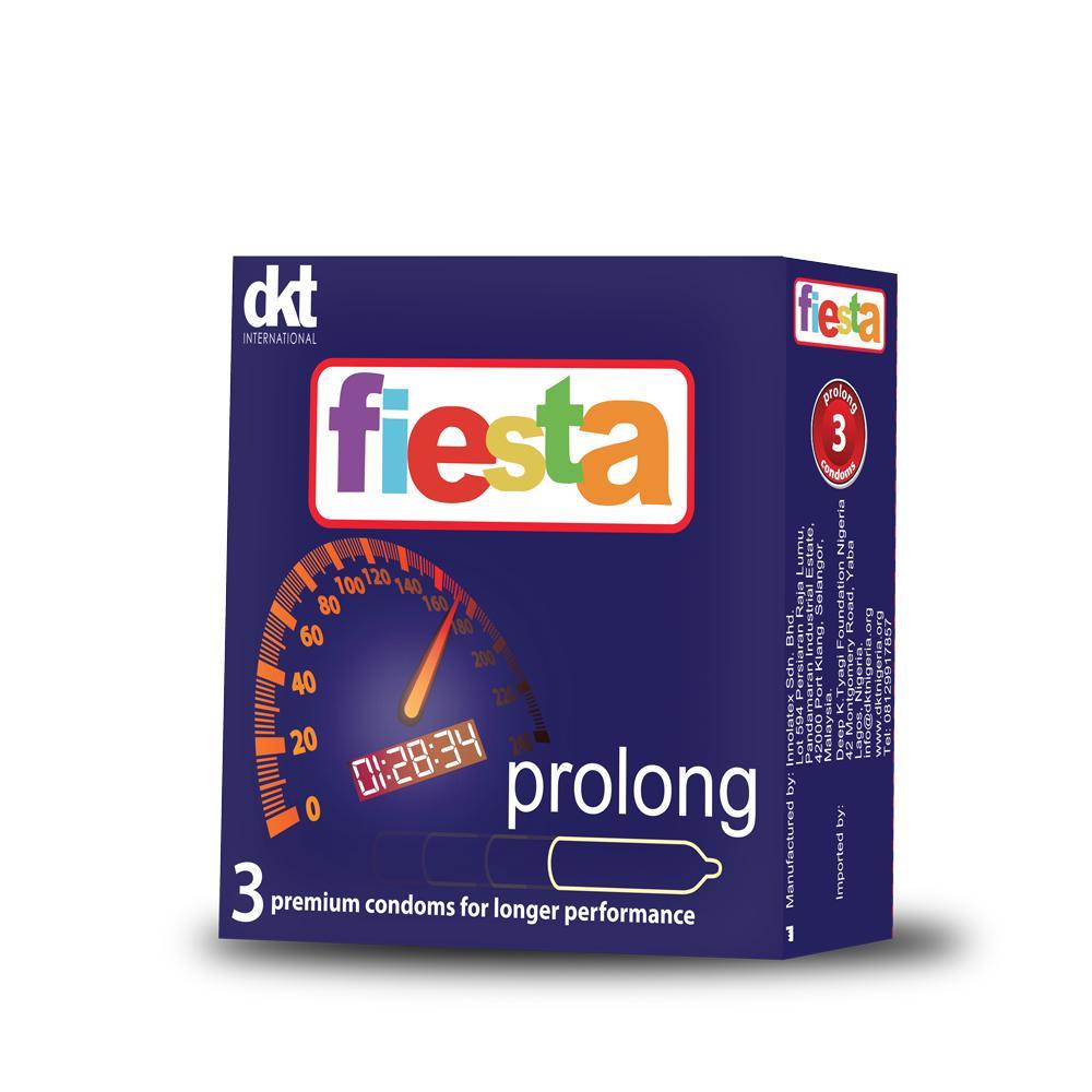 Fiesta Prolong Premium Condoms for Longer performance