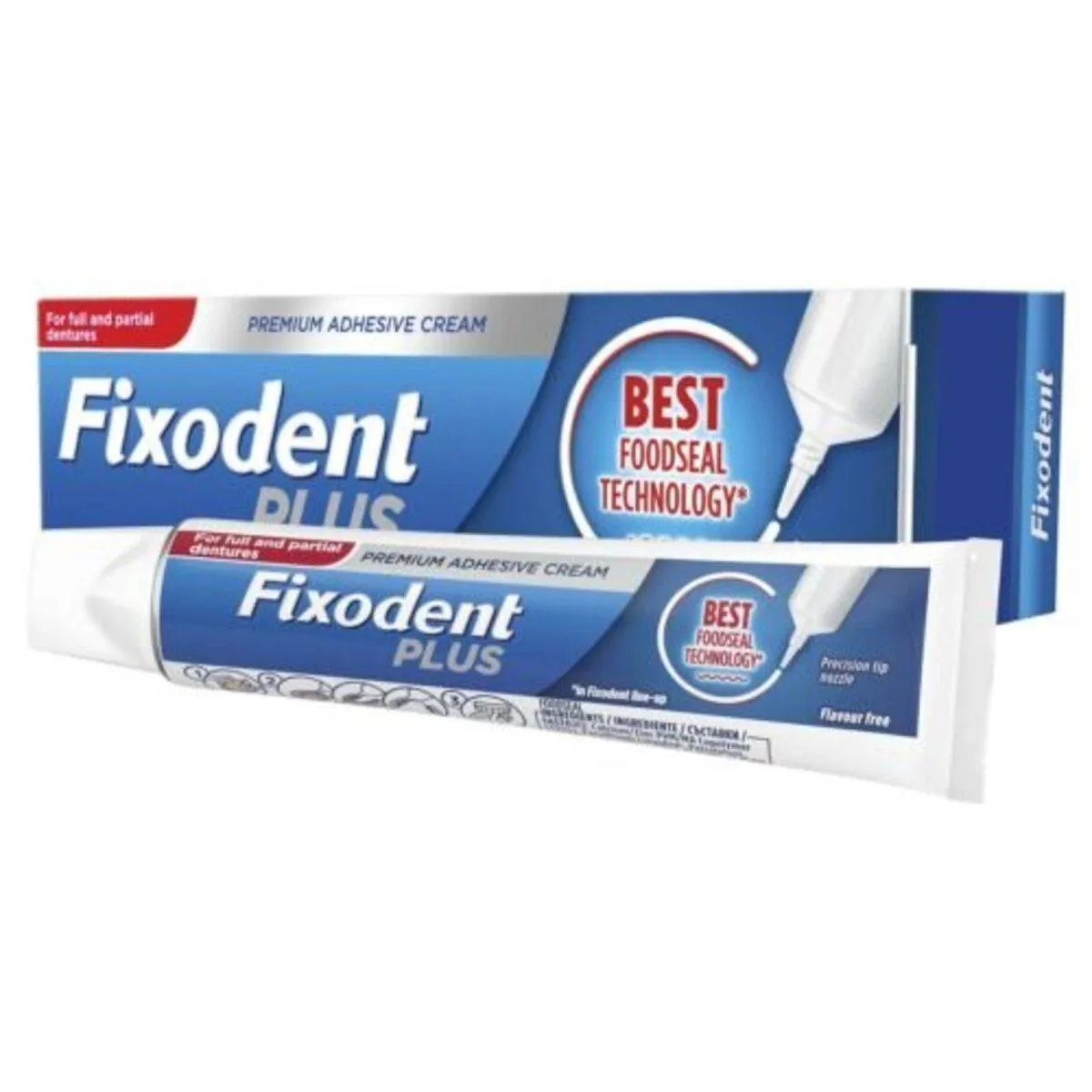 Fixodent Plus Food Seal Cream, 40g
