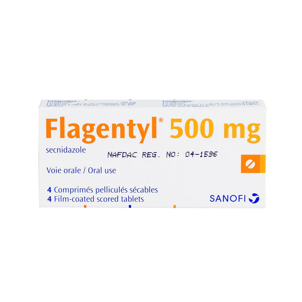 Flagentyl 500mg Tabs (Secnidazole) X4