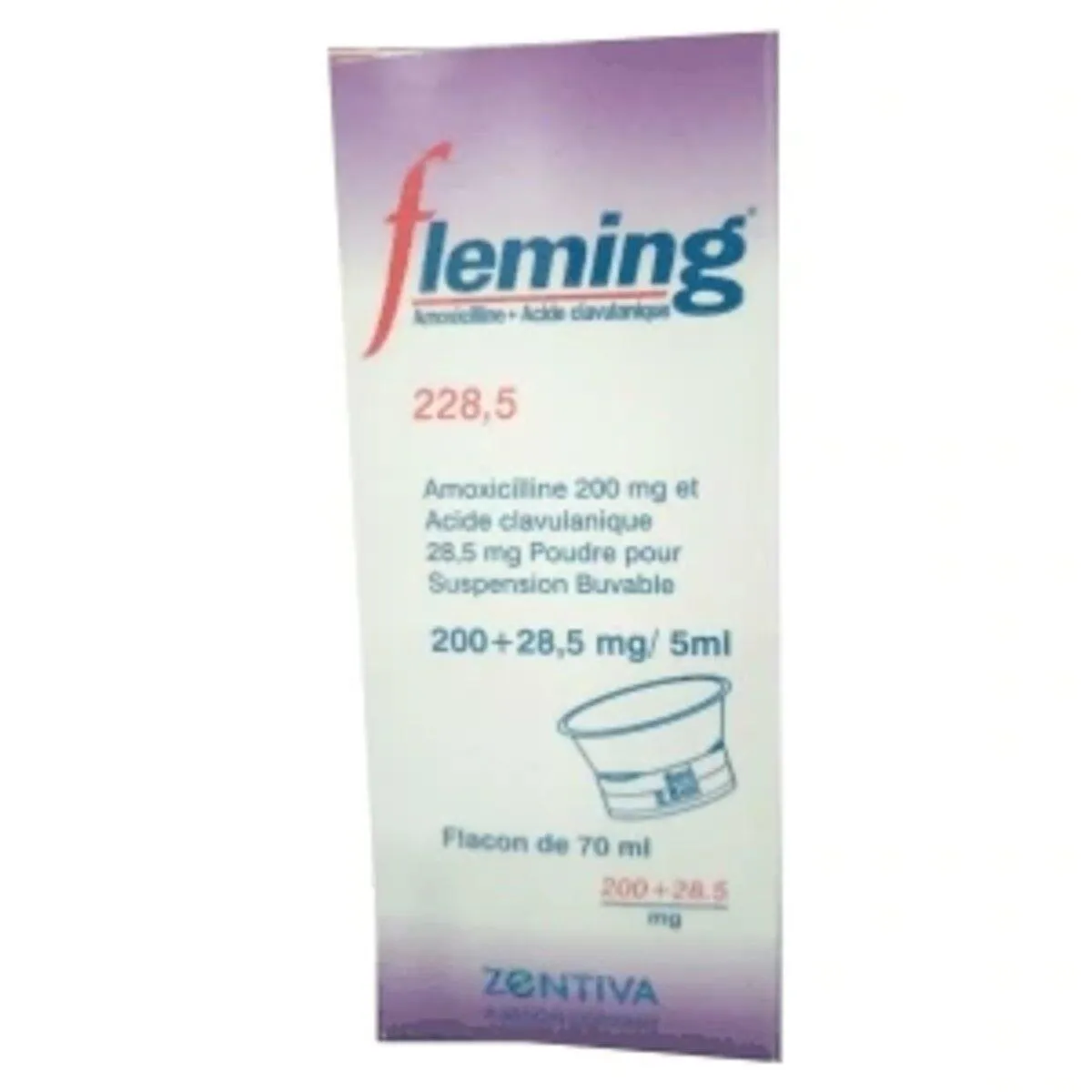 Fleming 228.5mg/5ml Suspension, 70ml Healthcare