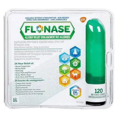 Flonase (Fluticasone) Nasal Spray 50mcg 120 Doses