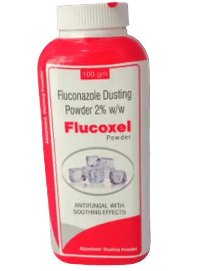 Flucoxel Fluconazole Dusting Powder 2% w/w 100g