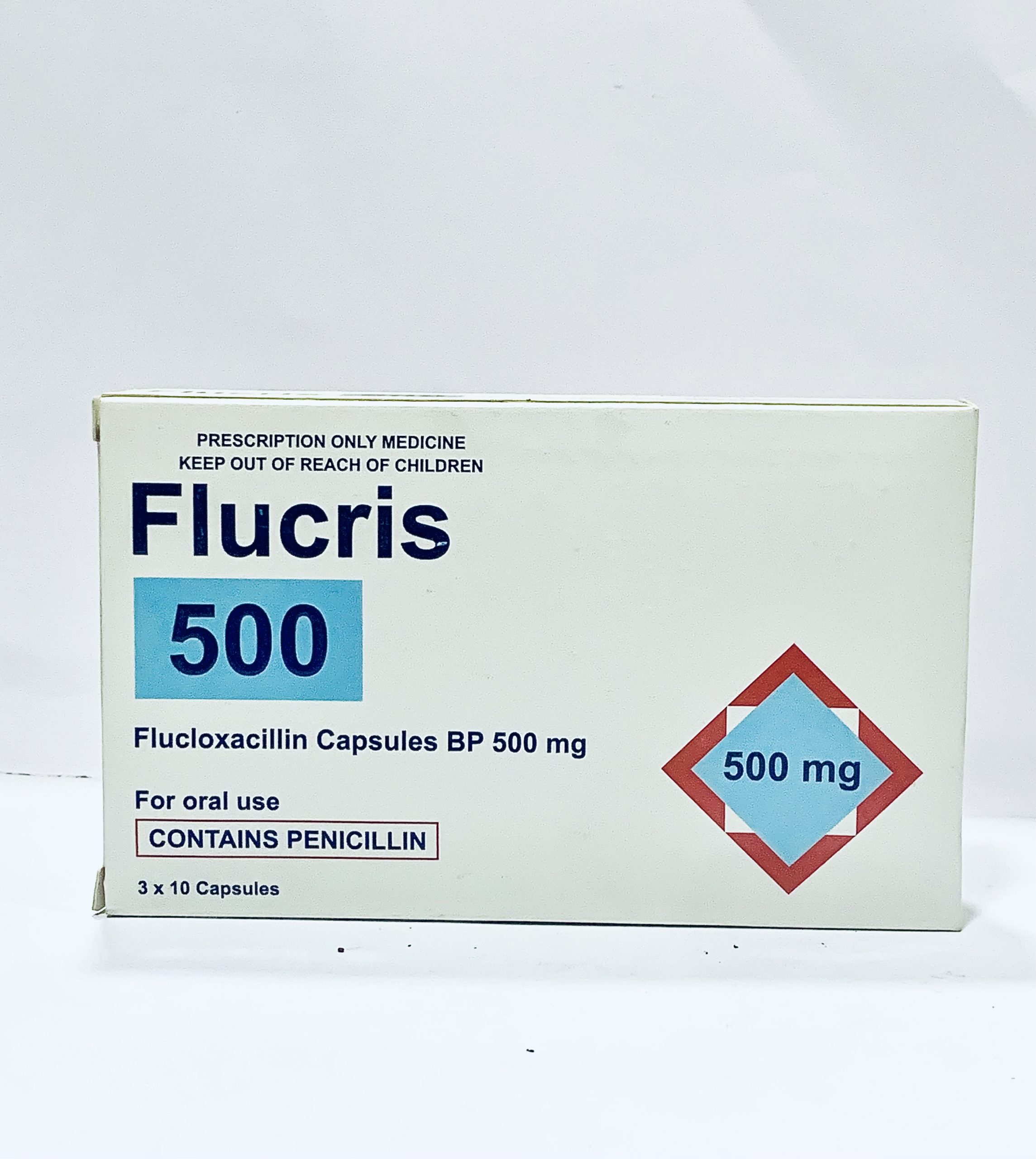 Flucris 500 Capsules (Flucloxacillin) x30