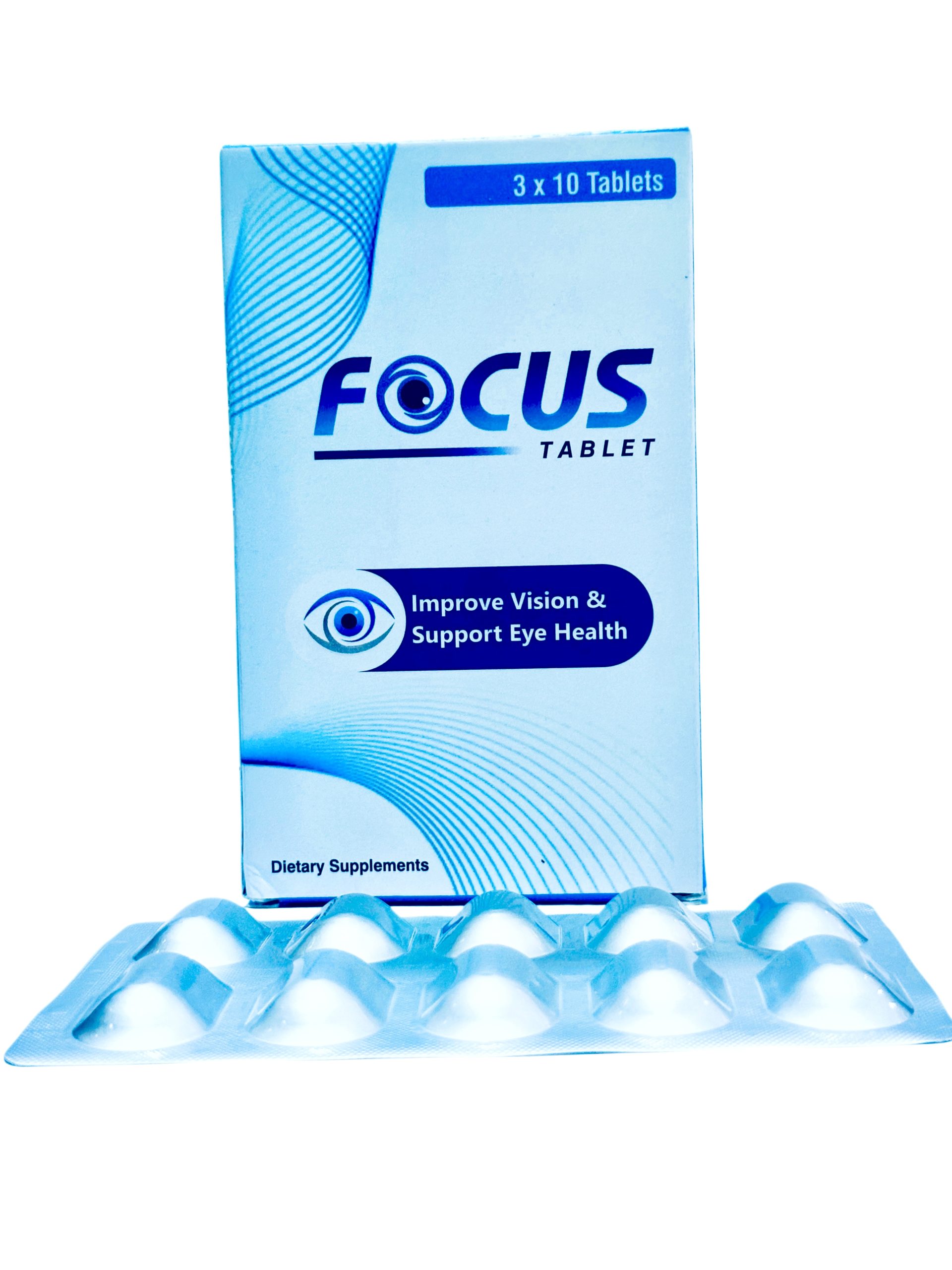 Focus Tablet (Improve Vision & Eye Health) x30